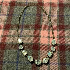 NWOT statement necklace with large faux jewels